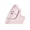LOGITECH Lift Vertical Ergonomic Mouse - ROSE/DARK ROSE - 2.4GHZ/BT - EMEA - ON+OFFLINE,B2C 910-006478