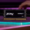 KINGSTON FURY NB memória DDR5 8GB 4800MHz CL38 SODIMM Impact KF548S38IB-8