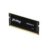 KINGSTON FURY NB mem&oacute;ria DDR5 16GB 4800MHz CL38 SODIMM (Kit of 2) Impact KF548S38IBK2-16