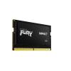 KINGSTON FURY NB mem&oacute;ria DDR5 16GB 4800MHz CL38 SODIMM (Kit of 2) Impact KF548S38IBK2-16