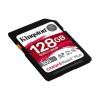 Kingston 128GB SD Canvas React Plus (SDXC Class 10 UHS-II U3) (SDR2/128GB) memóriakártya SDR2/128GB