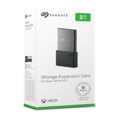 SEAGATE 2TB Expansion Card for Xbox Series X/S 2.5inch compatible with XBOX Velocity Architecture black STJR2000400