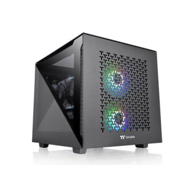 Thermaltake Divider 200 TG Air Számítógépház - Fekete CA-1V1-00S1WN-01