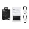 Samsung Külső SSD 2TB - MU-PE2T0S/EU (T7 Shield external, fekete, USB 3.2, 2TB)
