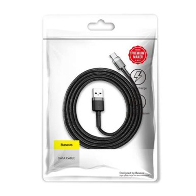 Delock 85281 USB-A -> USB-C kábel 1m fekete