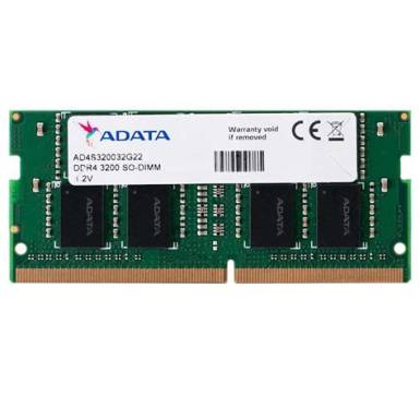 ADATA 32GB / 3200 Premier DDR4 Notebook RAM AD4S320032G22-SGN ADATA 32GB / 3200 Premier DDR4 Notebook RAM AD4S320032G22-SGN
