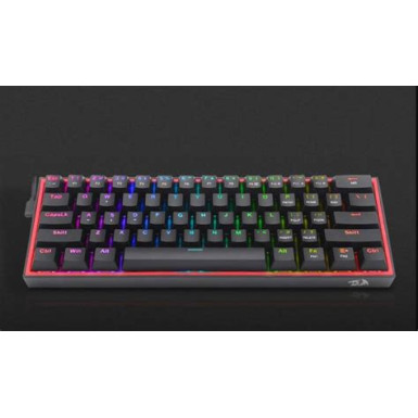 Redragon Fizz Pro black, wired&2.4G&BT mechanical Keyboard, RGB, blue switch K616-RGB_BLUE_HU
