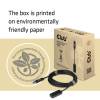 Club 3D CAC-1411 USB 3.2 Gen 2 A -> USB 3.2 Gen 2 A M/F adatkábel hosszabbító 5m fekete CAC-1411