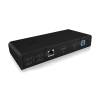 ICY BOX DockingStation 11-in-1 USB3.0 dokkoló fekete IB-DK2251AC