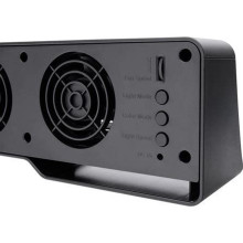 Thermaltake ARGENT DS 100 asztali ventilátor fekete CL-N017-PL07BL-A