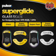 Superglide Glass Skates for Endgame Gears XM1 RGB/XM1r/XM2w fehér EXMSGW