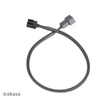 KAB Akasa 4pin PWM apa-anya ventilátor hosszabbító kábel - Quad pack - 30cm - AK-CBFA01-KT04 AK-CBFA01-KT04