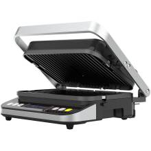 AENO Electric Grill EG1: 2000W, 3 heating modes - Upper Grill, Lower Grill, Both Grills  Defrost, Max opening angle -180&deg;, Temperature regulation, Timer, Removable double-sided plates, Plate size 320*220mm'' AEG0001