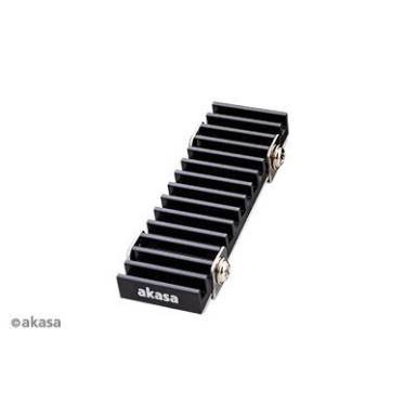 Akasa Gecko Pro - M.2 SSD hűtő - A-M2HS02-BK A-M2HS02-BK Akasa Gecko Pro - M.2 SSD hűtő - A-M2HS02-BK A-M2HS02-BK