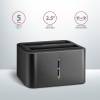 AXAGON ADSA-D25 SuperSpeed USB Dual 2,5" SSD/HDD Mini Dock Black ADSA-D25