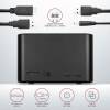 AXAGON ADSA-D25 SuperSpeed USB Dual 2,5" SSD/HDD Mini Dock Black ADSA-D25