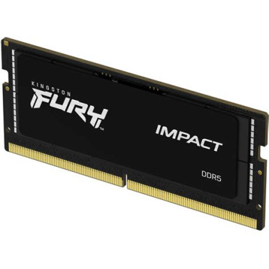 KINGSTON FURY NB memória DDR5 32GB 4800MHz CL38 SODIMM (Kit of 2) Impact KF548S38IBK2-32