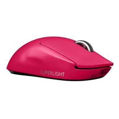 Logitech G Pro X Superlight Wireless Gaming Egér - Magenta 910-005956 Logitech G Pro X Superlight Wireless Gaming Egér - Magenta 910-005956
