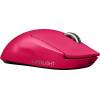Logitech G Pro X Superlight Wireless Gaming Egér - Magenta 910-005956