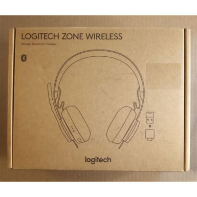 LOGITECH Zone Wireless Bluetooth headset - GRAPHITE - BT 981-000914