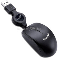 Genius MicroTraveler v2 USB Egér - Ezüst-Fekete 31010125106
