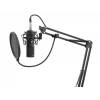 natec Genesis Radium 300 karos mikrofon pop filterrel fekete (NGM-1695)