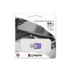 Kingston 64GB DataTraveler microDuo 3C USB 3.2 Gen 1 / USB-C pendrive lila DTDUO3CG3/64GB