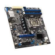 ASUS szerver MB P12R-M LGA1200 Xeon E-2300,4UDIMM,6SATA,1xM.2,2xX710AT2+1Mgmt, m 90SB0AC0-M0UAY0 P12R-M/10G-2T