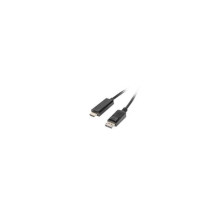 BLACKBIRD Kábel Displayport 1.1 male to HDMI-A male passzív 2m, Fekete BH1308