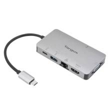 TARGUS Dokkoló DOCK419EUZ, USB-C DP Alt Mode Single Video 4K HDMI/VGA Docking Station with 100W PD Pass-Thru DOCK419EUZ TARGUS Dokkoló DOCK419EUZ, USB-C DP Alt Mode Single Video 4K HDMI/VGA Docking Station with 100W PD Pass-Thru DOCK419EUZ