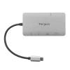 TARGUS Dokkoló DOCK419EUZ, USB-C DP Alt Mode Single Video 4K HDMI/VGA Docking Station with 100W PD Pass-Thru DOCK419EUZ