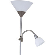 Platinet Floor Lamp E27+E14 Grey PFLF066GR