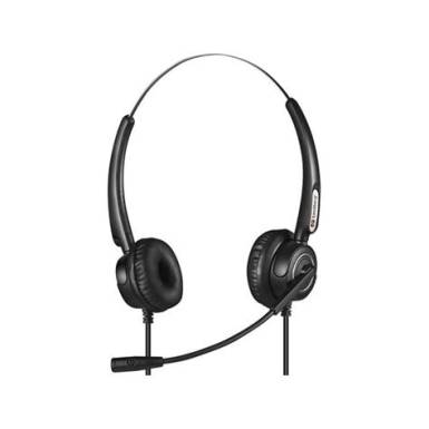 SANDBERG Headset mikrofonnal, USB+RJ9/11 Headset Pro Stereo, Fekete 126-30 SANDBERG Headset mikrofonnal, USB+RJ9/11 Headset Pro Stereo, Fekete 126-30