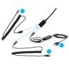 SANDBERG Headset mikrofonnal, USB+RJ9/11 Headset Pro Stereo, Fekete 126-30