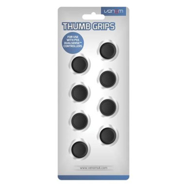 VENOM PS5 Kiegészítő Thumb Grips Fekete (4-PACK), VS5003 VS5003