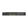 ZYXEL Switch 24x1000Mbps (12xPOE) F&eacute;mh&aacute;zas Menedzselhető Rackes, GS1900-24EP-EU0101F GS1900-24EP-EU0101F