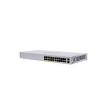 CISCO Switch 24x1000Mbps (12xPOE) + 2x1000Mbps SFP, F&eacute;mh&aacute;zas, Rackes - CBS110-24PP-EU CBS110-24PP-EU
