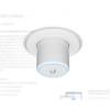 UniFi 6 MESH access point, 802.11ax, IPX5, dobozos, (táp nélkül) U6-Mesh