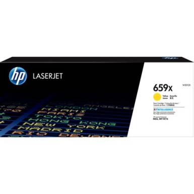 HP 659X High Yield Yellow Original LaserJet Toner Cartridge W2012X HP 659X High Yield Yellow Original LaserJet Toner Cartridge W2012X
