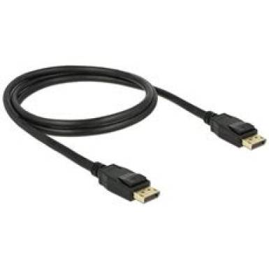 LANBERG DisplayPort M/M cable 20 PIN v1.4 1.8m 8K black CA-DPDP-20CU-0018-BK LANBERG DisplayPort M/M cable 20 PIN v1.4 1.8m 8K black CA-DPDP-20CU-0018-BK