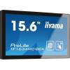 IIYAMA 15.6inch PCAP Bezel Free 10P Touch with Anti-Finger print coating 1920x1080 700:1 405cd/m2 DP HDMI VGA USB Interface TF1634MC-B8X