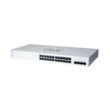 CISCO Switch 24x1000Mbps + 4x1000Mbps SFP, Menedzselhető, F&eacute;mh&aacute;zas, Rackes - CBS220-24T-4G-EU CBS220-24T-4G-EU