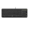 Genius SlimStar Q200 USB fekete magyar billentyűzet 31310020404