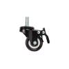 LANBERG castors x4 with thread and brake for wall mounting 19inch cabinets AK-1601-B