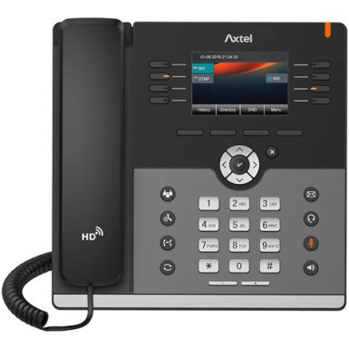 Axtel AX-400G enterprise HD IP phone, gigabit LAN, Color LCD, WiFi/Bluetooth AX-500W