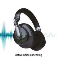 LAMAX HighComfort ANC  Bluetooth-os fül és fejhallgató Fekete LMXHCANC LMXHCANC