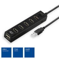 ACT AC6215 USB Hub 7 port with on and off switch AC6215