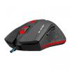 Everest Mercury X8 Fekete-piros gamer egér PEREVEMERCURY X8