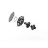 FIXED Magnetic holder Icon Flex on dashboard with hinge, Fekete FIXIC-FLEX-BK