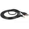 DeLock Power Cable USB > DC 4.0 x1.7 mm male 90° 1.5m 85544